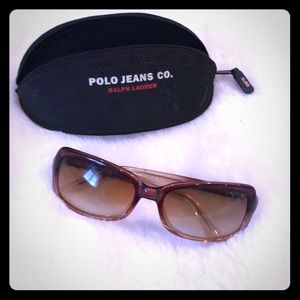 Brown fade Ralph Lauren sunglasses